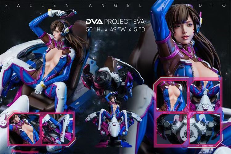 Overwatch - DVa | 1:4 Resin Statue | von Fallen Angel Studio