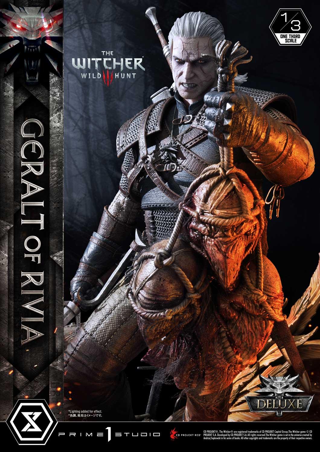 The Witcher 3 - Geralt of Rivia | 1:3 Resin Statue | von Prime 1 Studio