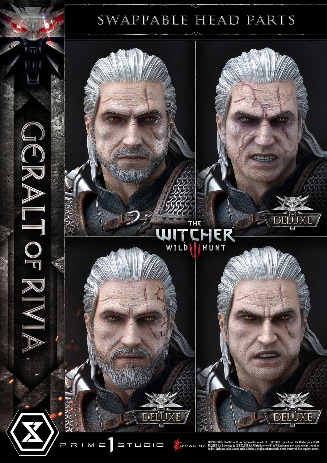 The Witcher 3 - Geralt of Rivia | 1:3 Resin Statue | von Prime 1 Studio