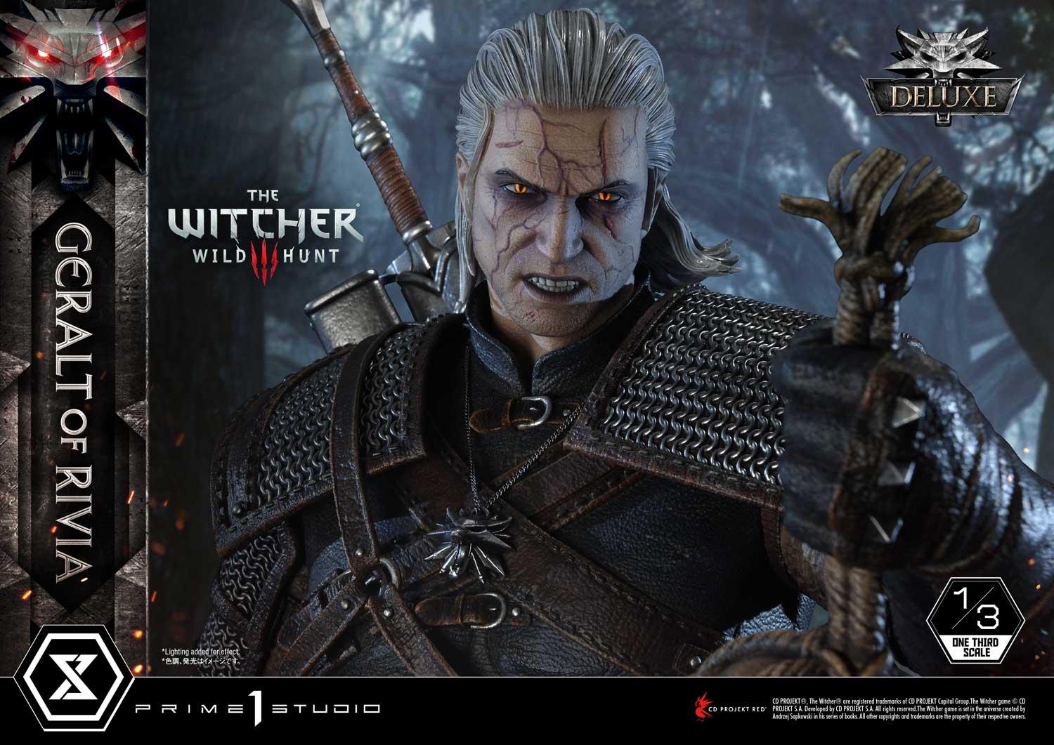 The Witcher 3 - Geralt of Rivia | 1:3 Resin Statue | von Prime 1 Studio