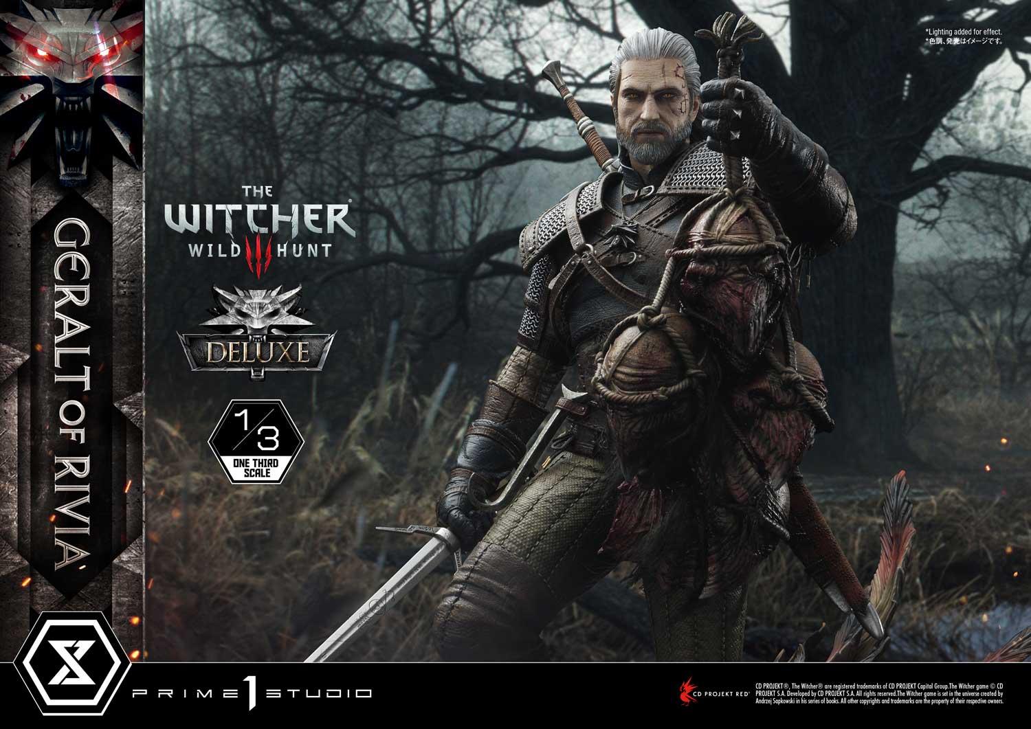 The Witcher 3 - Geralt of Rivia | 1:3 Resin Statue | von Prime 1 Studio