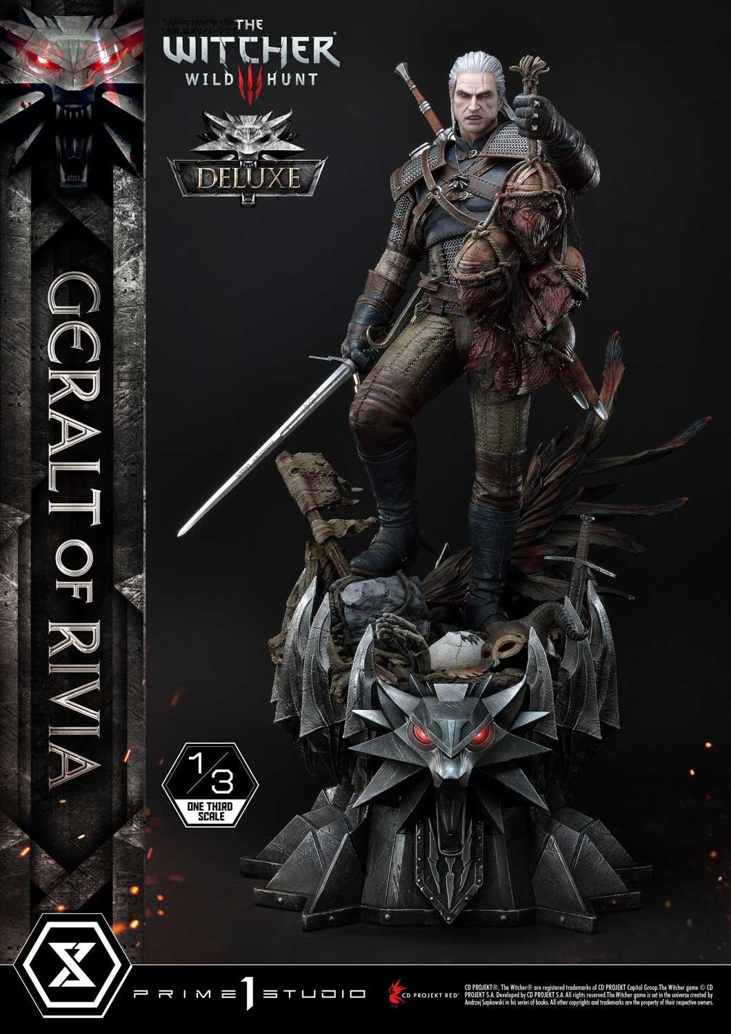 The Witcher 3 - Geralt of Rivia | 1:3 Resin Statue | von Prime 1 Studio