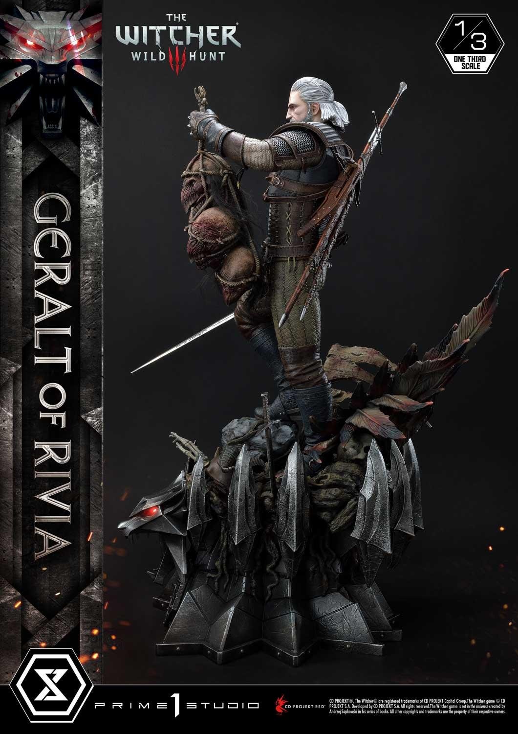 The Witcher 3 - Geralt of Rivia | 1:3 Resin Statue | von Prime 1 Studio