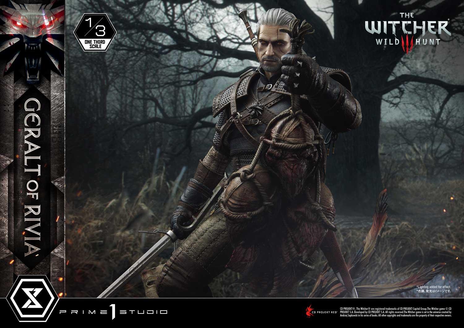 The Witcher 3 - Geralt of Rivia | 1:3 Resin Statue | von Prime 1 Studio