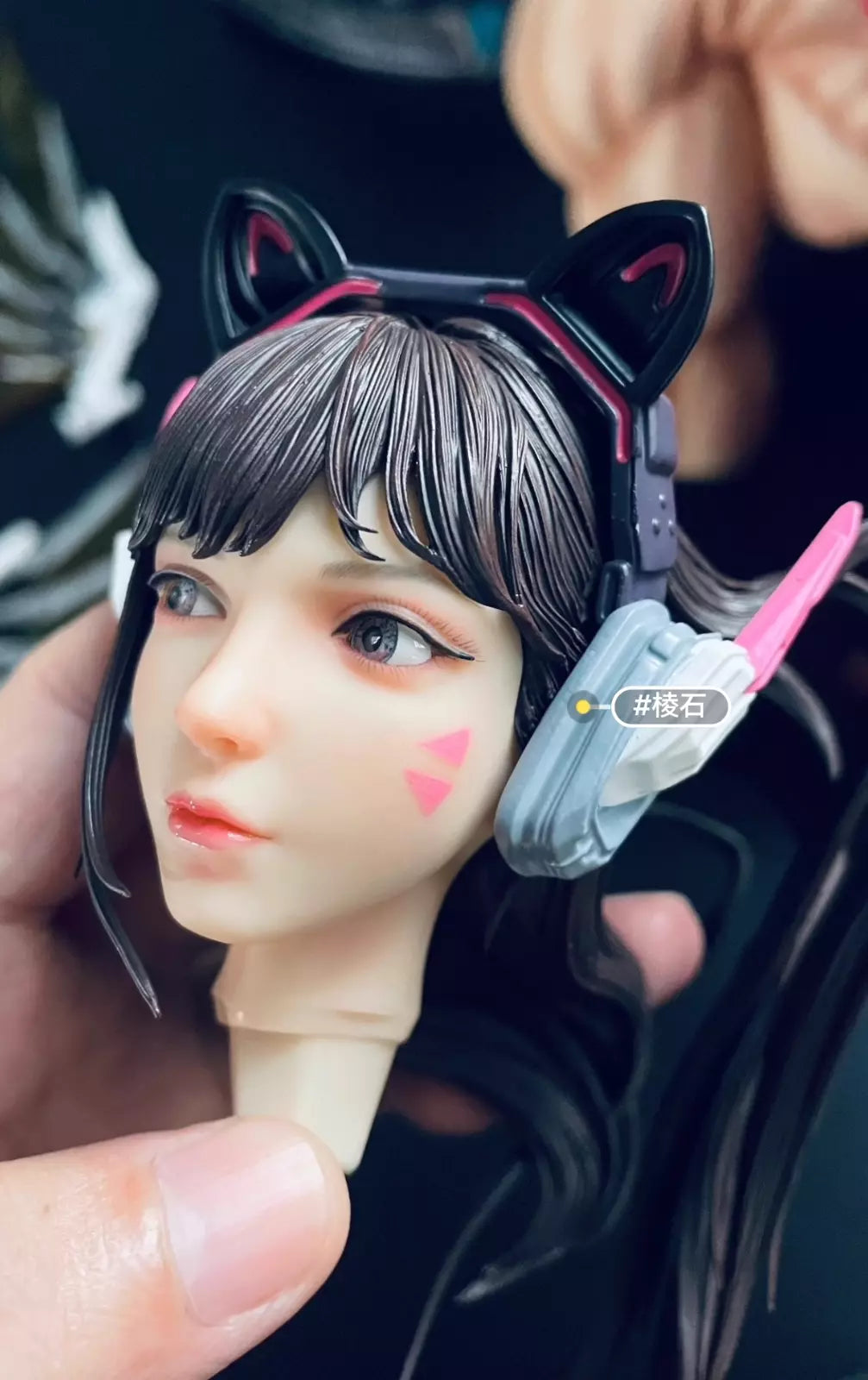 Overwatch - DVa (Mercy Cosplay) | 1:6 Resin Statue | von Faceted Pebble Studio