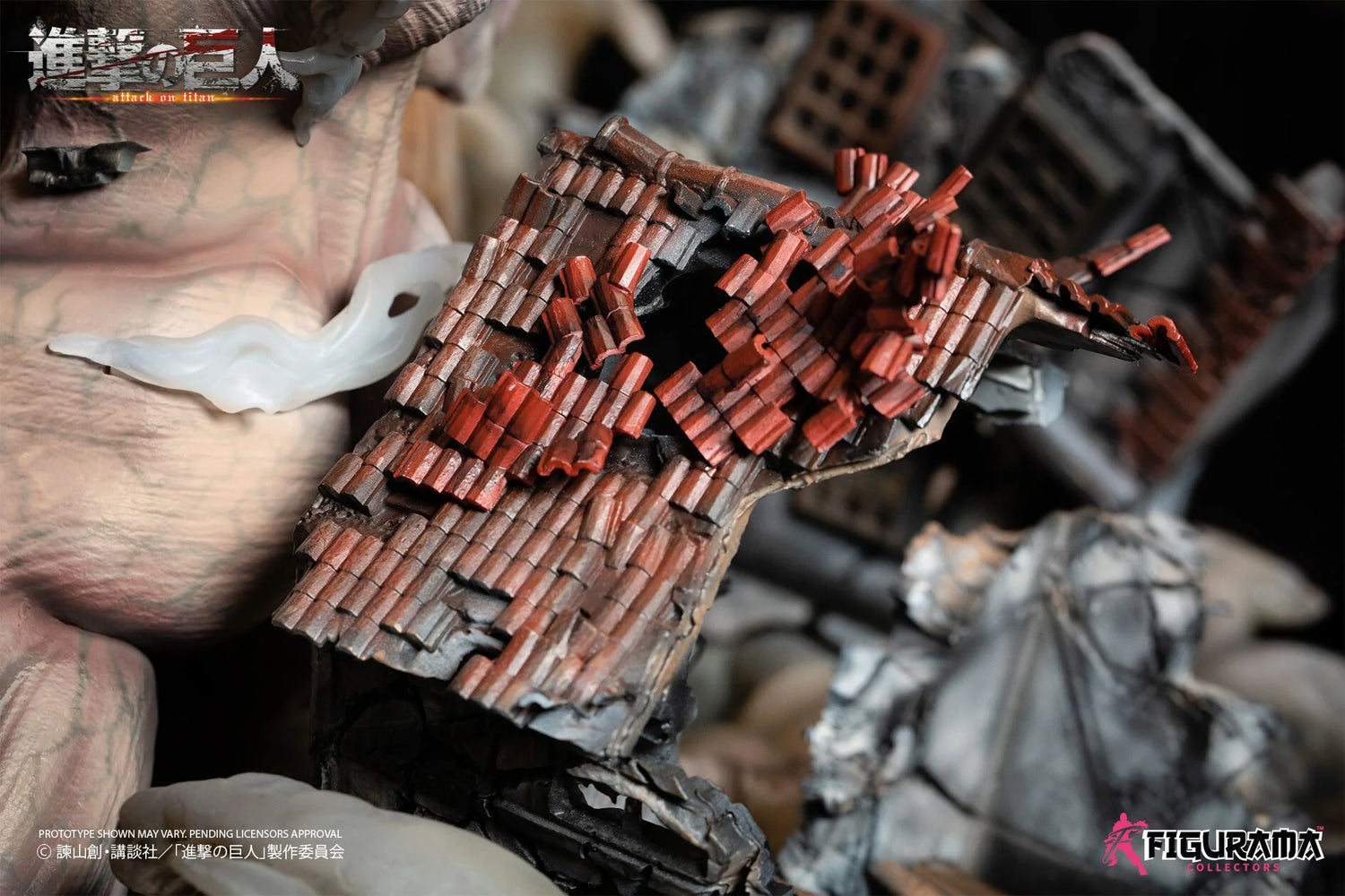 Attack on Titan - Armored vs. Attack Titan | Resin Statue | by Figurama